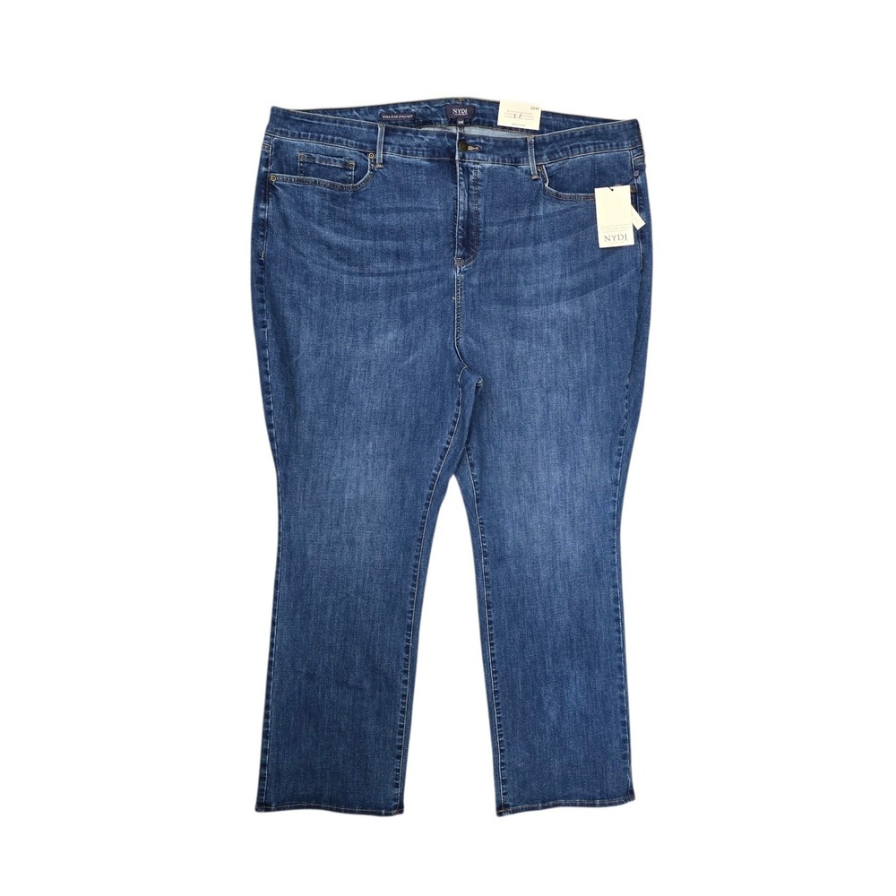 NYDJ Ellison High Rise Straight Jeans 26W Presidio Blue Cool Embrace NWT